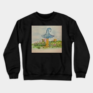 The fairy and the mushroom Crewneck Sweatshirt